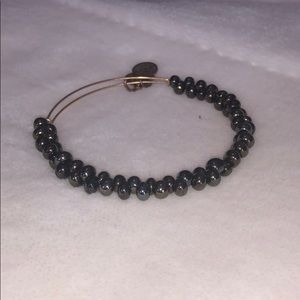 Alex And Ani Cocoa Caviar beaded bangle